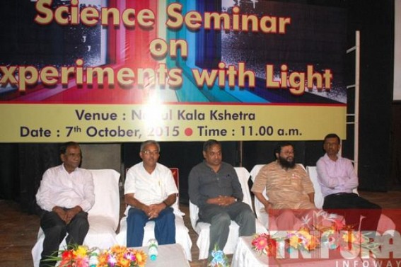 Science Seminar on experiment with light observed